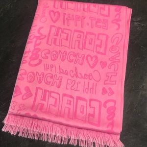 Coach scarf